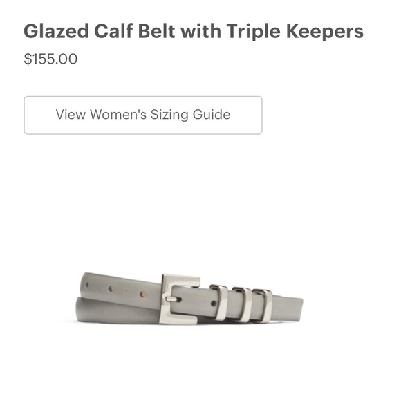 Authentic W.Kleinberg leather belt - Picture 3 of 7